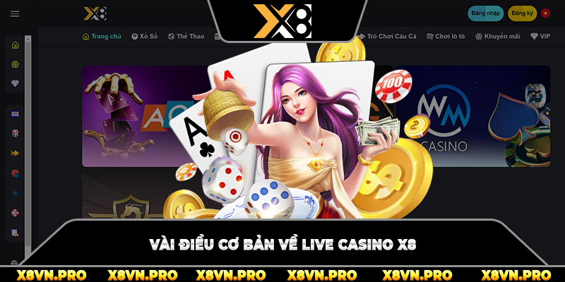 Vài điều cơ bản về live casino x8